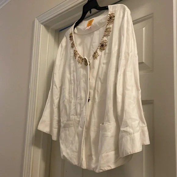 Ruby Rd. Linen Jacket 12 - Picture 5 of 5